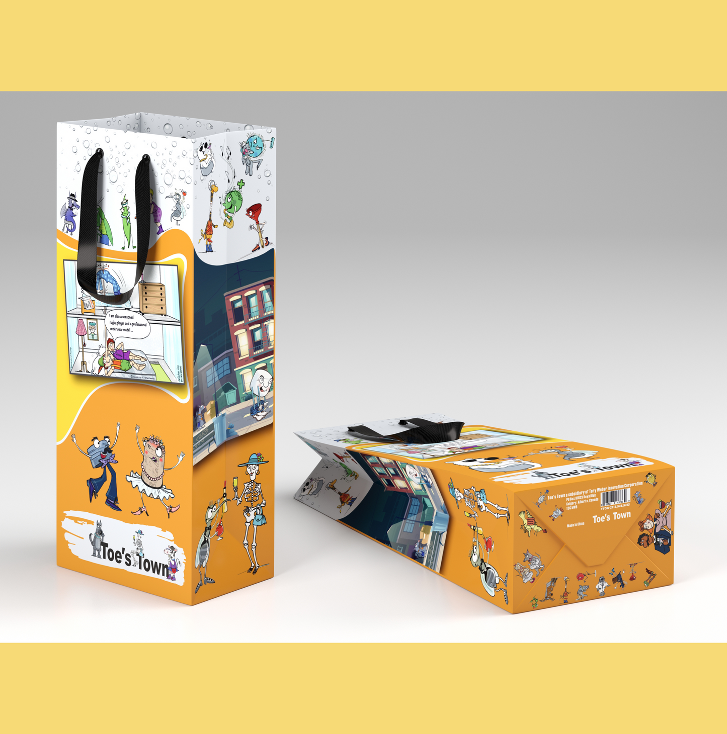 Professional Underware Model Gift Bag