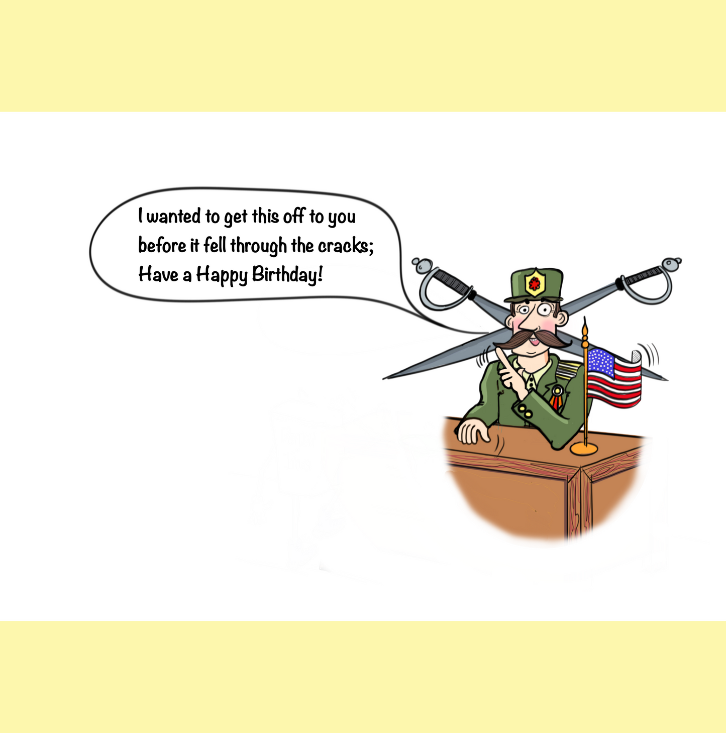 A Crack Team Greeting Card