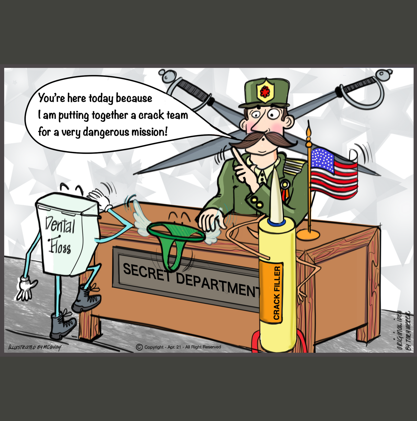 A Crack Team Greeting Card