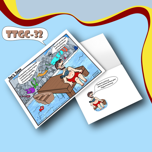 Buxatony Bob Greeting Card