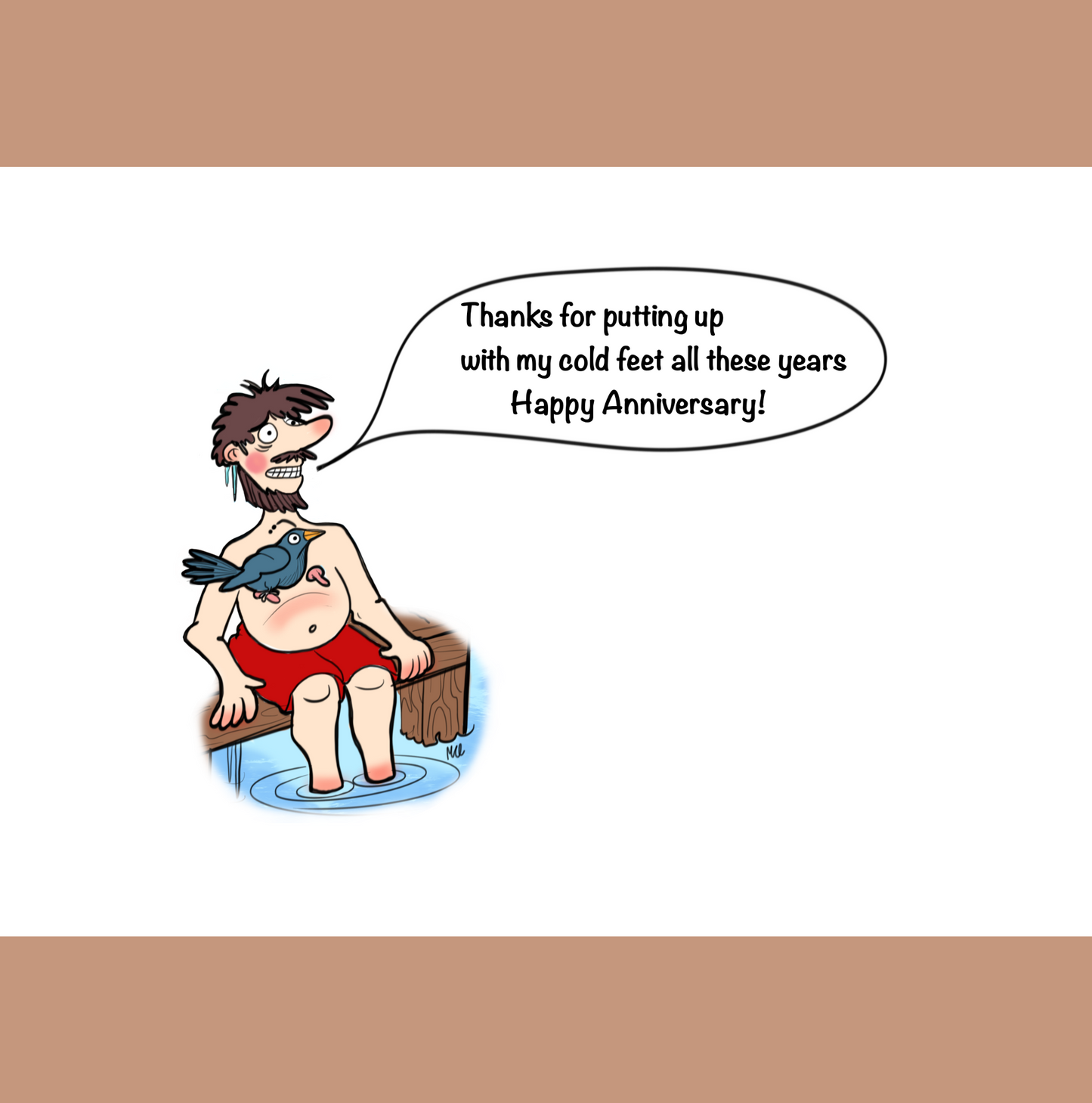Buxatony Bob Greeting Card
