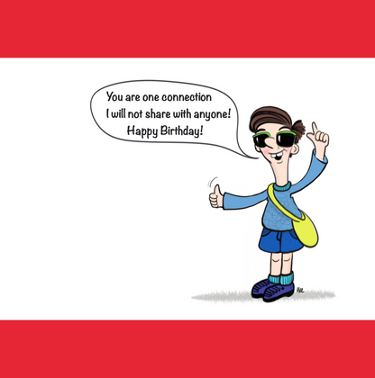 Connections Connections Greeting Card