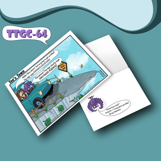 Bat S--T Crazy Greeting Card