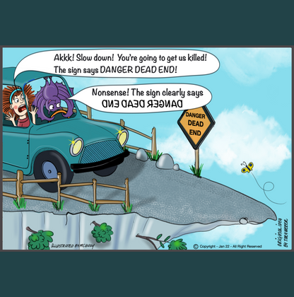 Bat S--T Crazy Greeting Card