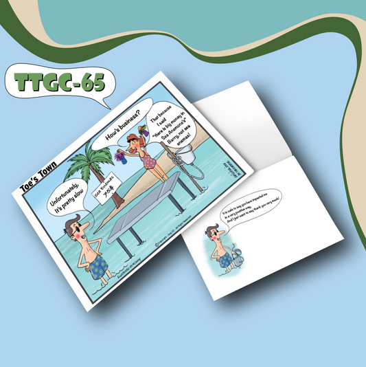 Sea Enema Greeting Card