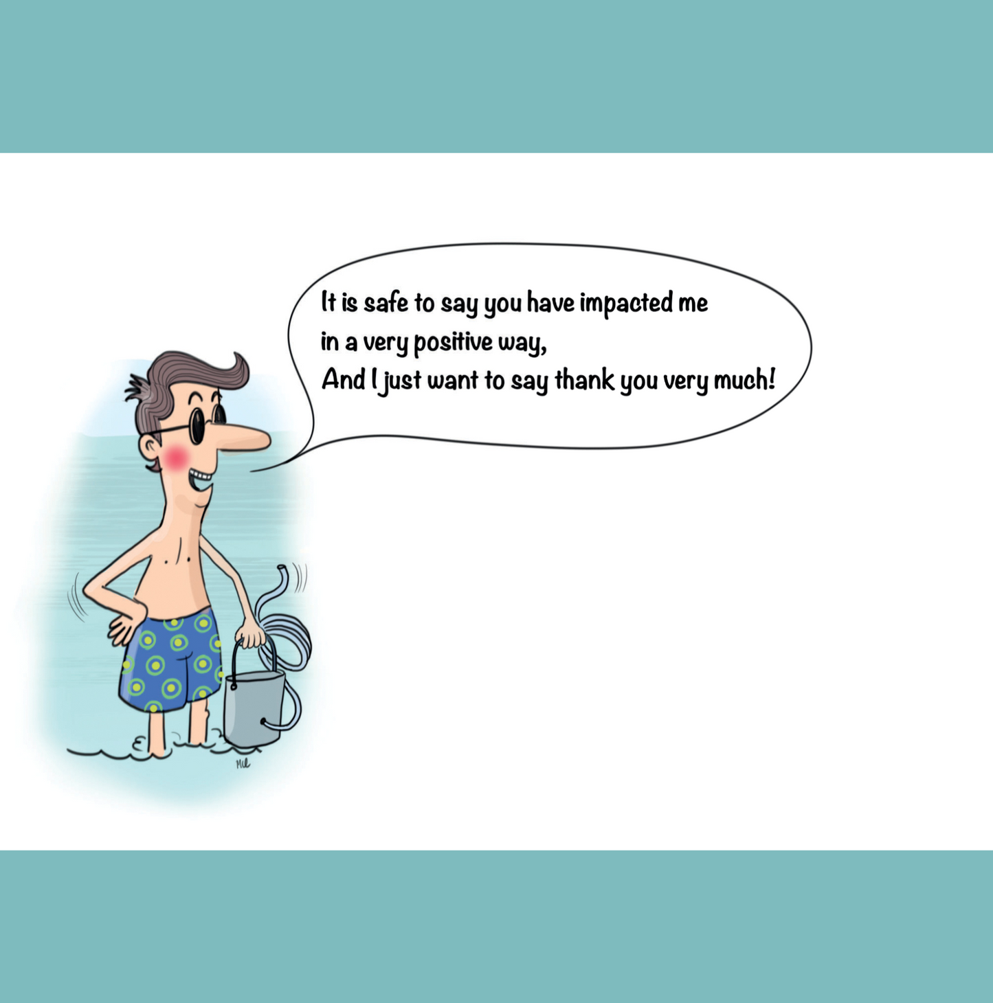 Sea Enema Greeting Card