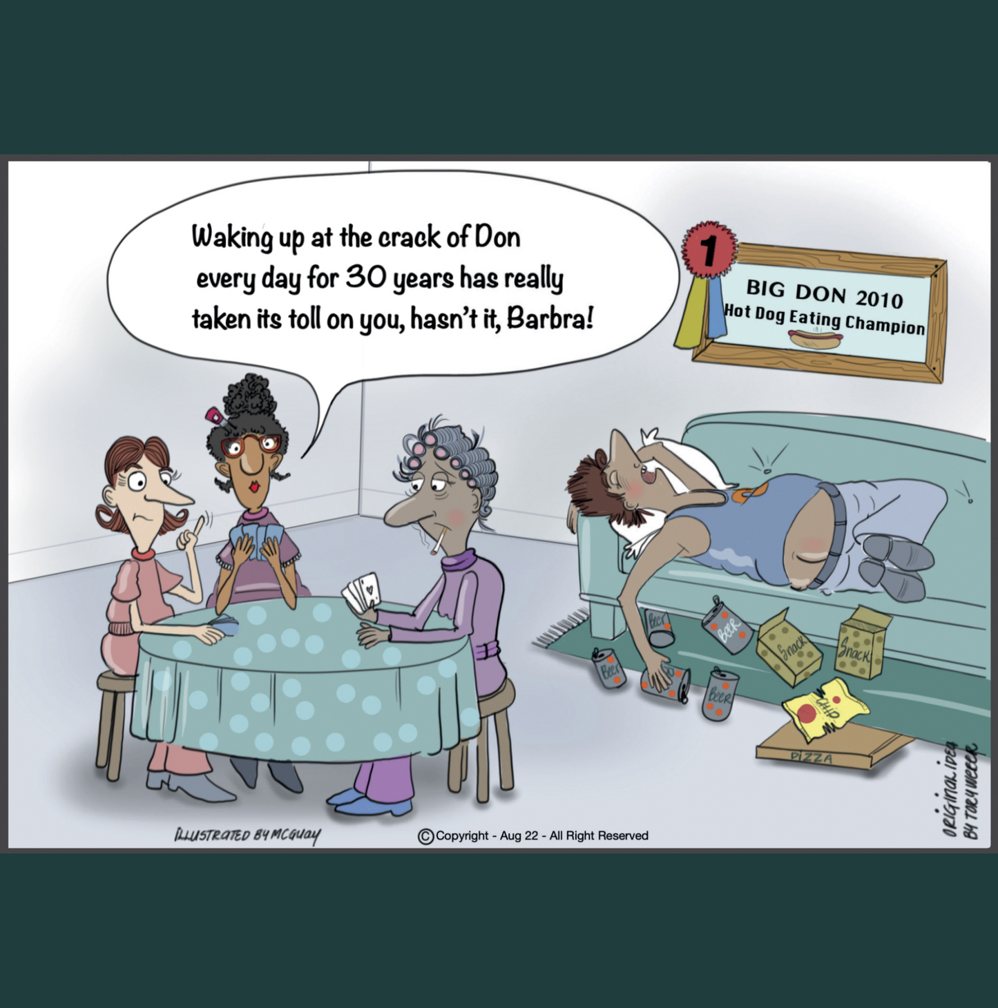 Crack Of Don Greeting Card
