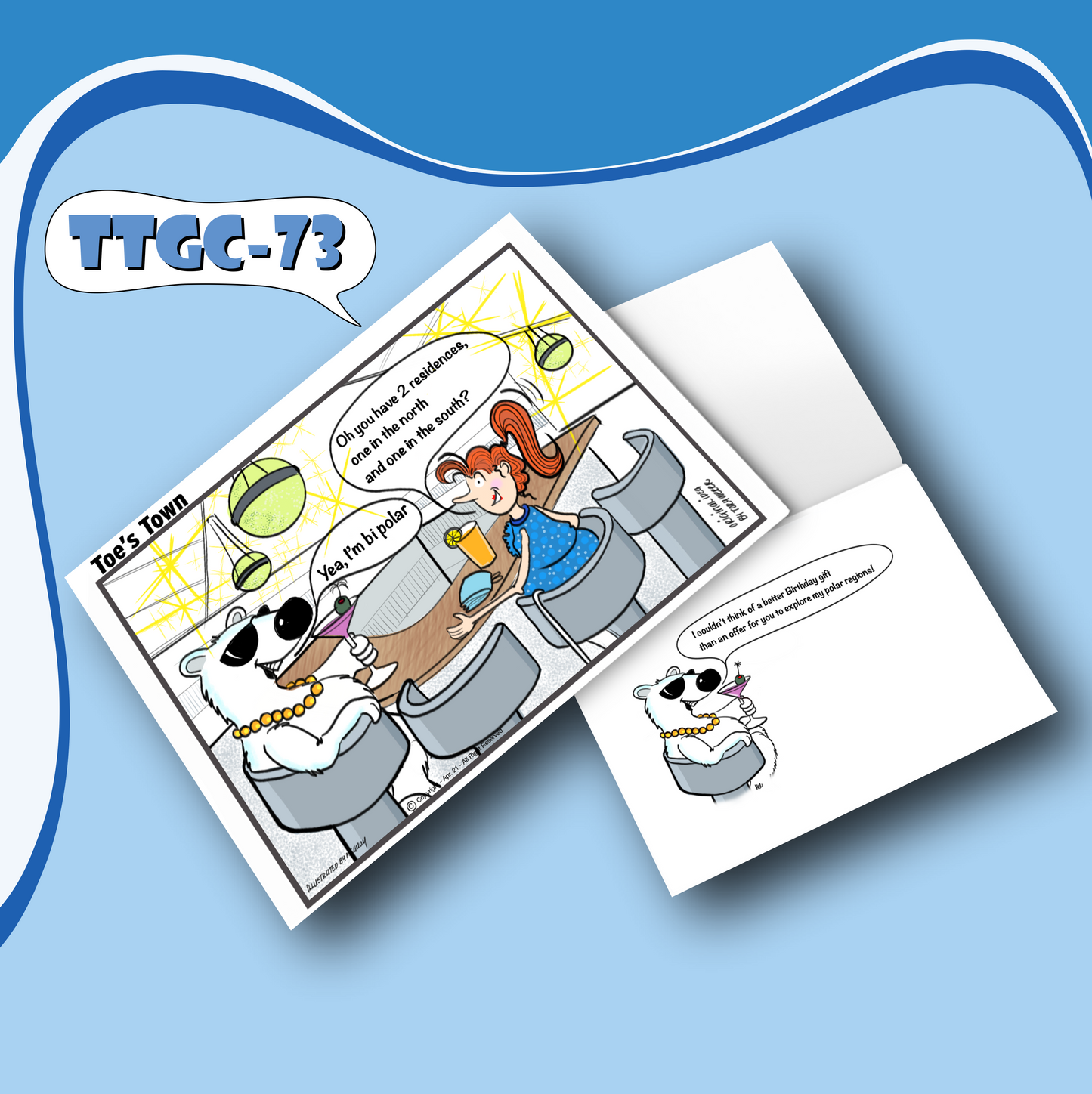 Polar Regions Greeting Card