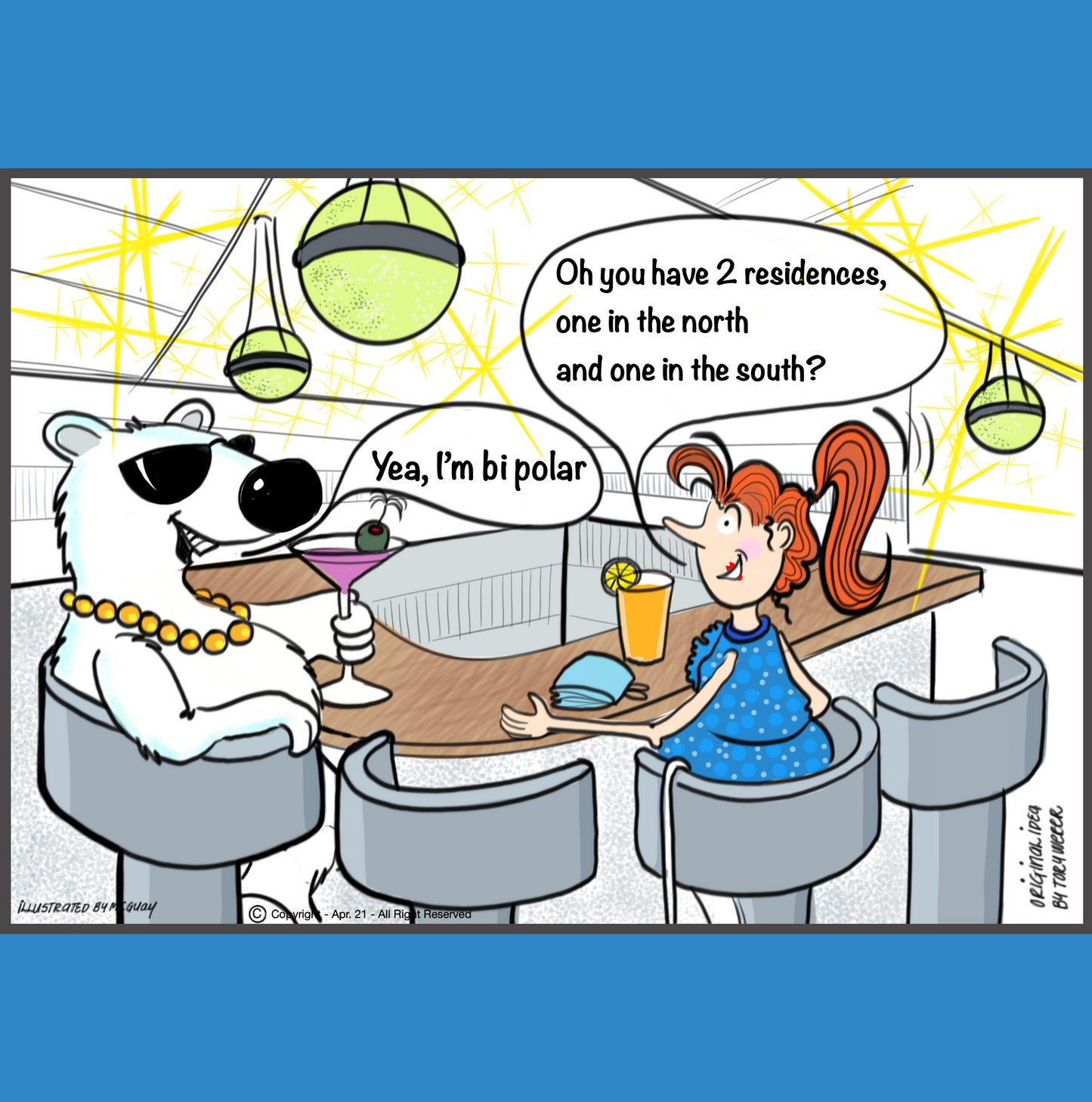 Polar Regions Greeting Card
