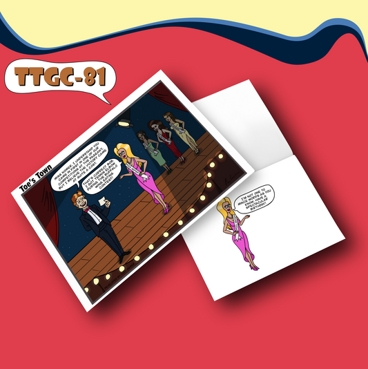 Miss Nomer Greeting Card