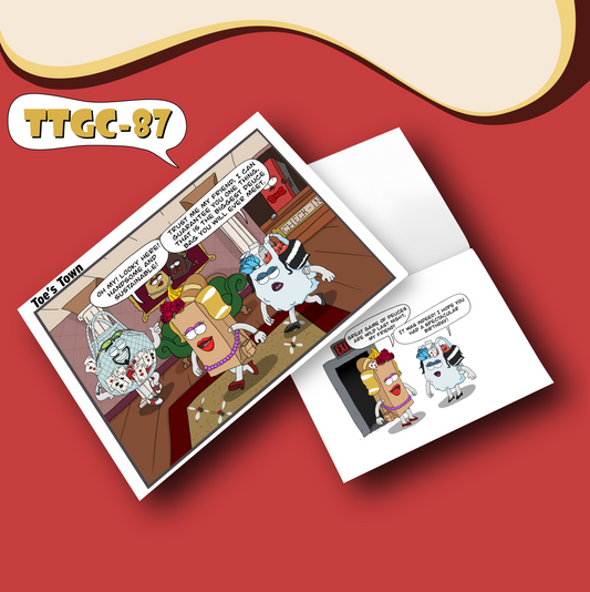 Deuce Bag Greeting Card