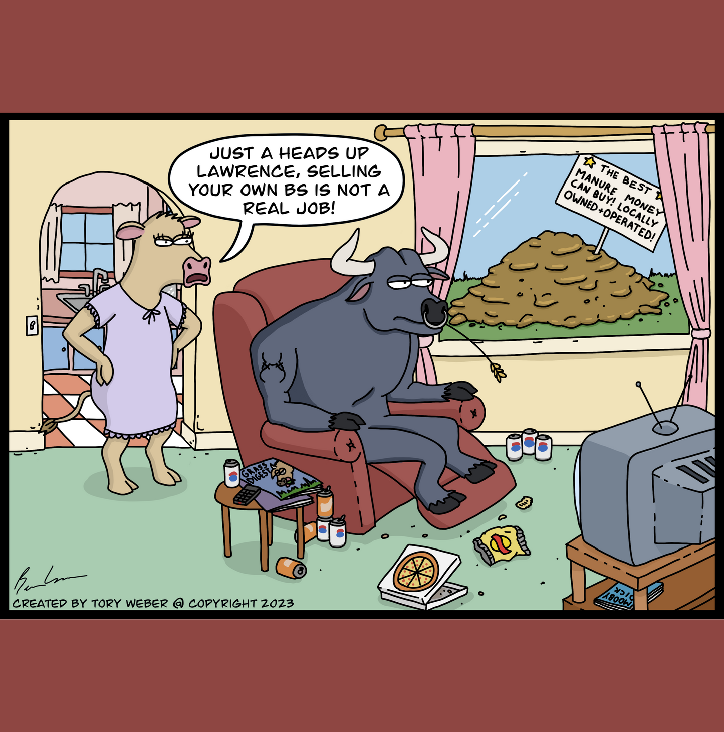 Best Manure Money Can Buy Greeting Card